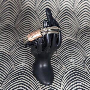 SAACHI Multistrand Metallic Bracelet - Magnetic Clasp